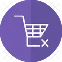Cart Cross Cross Remove Icon