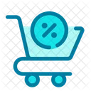 Cart Discount  Icon