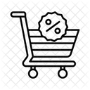 Cart Discount  Icon