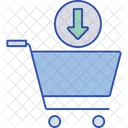 Cart Download  Icon