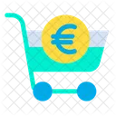 Cart Euro  Icon