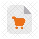Cart File  Icon