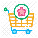 Flower Shop Cart Icon