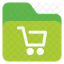Cart Folder  Symbol