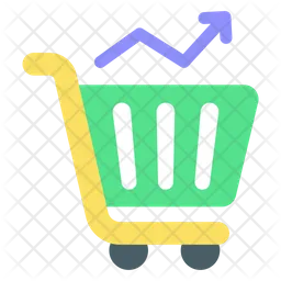 Cart Growth  Icon