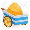 Cart Wagon Wheelbarrow Icon