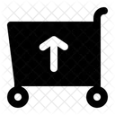 Cart Shopping Up Icon