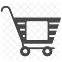 Outdoor Media Out Of Home Advertising Cart Icon