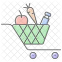 Cart Lineal Color Icon Icon