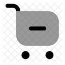 Cart Minus Trolley Ecommerce Icon