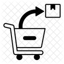 Cart Minus Trolley Ecommerce Icon
