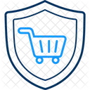 Cart Protection Cart Ecommerce Icon