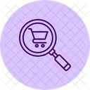 Cart Search Shopping Icon