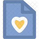 Carta Amor Coracao Icon