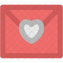 Carta Amor Coracao Icon