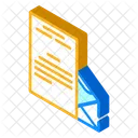 Revision Carta Correo Icono