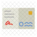 Carta Envelope Documento Icon