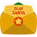 Carta Vacaciones Navidad Icon