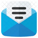 Carta De Correo Abierta Icon