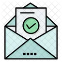 Carta de correo electrónico  Icono