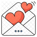 Carta de amor  Icono