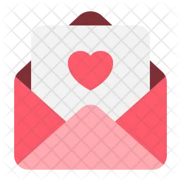 Carta de amor  Icono