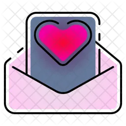 Carta de amor  Icono