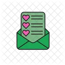 Carta de amor  Icono