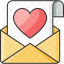 Carta de amor  Icono