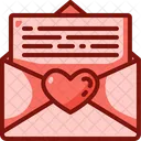 Carta De Amor Coracoes Amor E Romance Icon