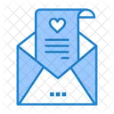 Carta De Amor Tarjeta De Boda Correo Icono