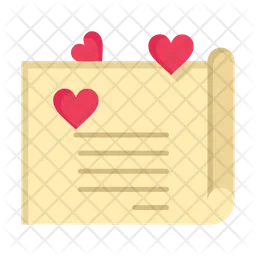 Carta de amor  Icono