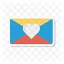 Amor Carta Envelope Icon