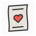 Carta Amor Icon