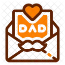 Carta De Amor Padre Papi Icono