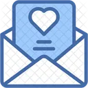 Carta De Amor Carta Correo Icono