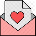 Carta de amor  Icono