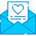 Correo Electronico De Carta De Amor Carta De Amor Correo Electronico Icono