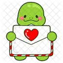 Carta de amor  Icono