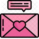 Carta de amor  Icono