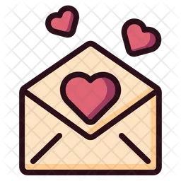Carta de amor  Ícone