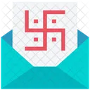 Carta de diwali  Ícone