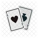 Cartas De Jogo Cartas De Cassino Cartas De Poquer Ícone