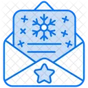 Carta de navidad  Icono