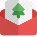 Carta De Navidad Icono