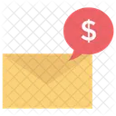 Carta de negocio  Icono