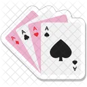 Blackjack Cartas Poquer Ícone