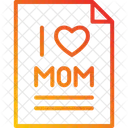 Carta del dia de la madre  Icon