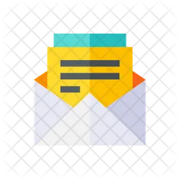 Carta por e-mail  Ícone