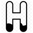 Letra H Alfabeto Letra Icono